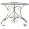 Safavieh Outdoor Collection Annalise Antique White Accent Table(Antique Dark Green)