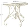 Safavieh Outdoor Collection Annalise Antique White Accent Table(Antique White)