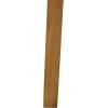 Safavieh Outdoor Collection Chante Teak 35.4″ Round Table 5 Piece Dining Set
