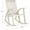 Safavieh Outdoor Collection Clayton Look Rocking Chair(White)