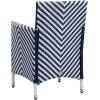 Safavieh Outdoor Collection Figueroa Black and White 4-Piece Patio Set(Brown / Sand)