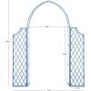 Safavieh Outdoor Collection Jaida Rustic Blue Arbor(Mossy Blue)