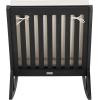 Safavieh Outdoor Collection Vernon Rocking Chair(Black / Beige)