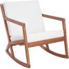 Safavieh Outdoor Collection Vernon Rocking Chair(Natural / Beige)