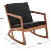 Safavieh Outdoor Collection Vernon Rocking Chair(Natural / Black)
