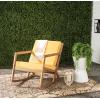 Safavieh Outdoor Collection Vernon Rocking Chair(Natural / Yellow)