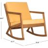 Safavieh Outdoor Collection Vernon Rocking Chair(Natural / Yellow)