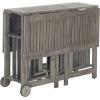 Safavieh Outdoor Living Collection Arvin 5-Piece Dining Set(Grey)