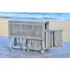 Safavieh Outdoor Living Collection Arvin 5-Piece Dining Set(Grey)