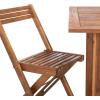 Safavieh Outdoor Living Collection Arvin 5-Piece Dining Set(Natural)