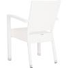 Safavieh Outdoor Living Collection Kelda Wicker Arm Chairs(White)