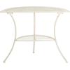 Safavieh PAT5027A Outdoor Collection Genson Pearl White End Table(Pearl White)