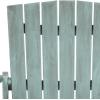 Safavieh PAT6700G Outdoor Collection Mopani Rustic Brown Side Chair(Beach House Blue)