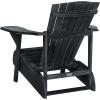 Safavieh PAT6700G Outdoor Collection Mopani Rustic Brown Side Chair(Dark Slate Gray)