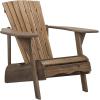 Safavieh PAT6700G Outdoor Collection Mopani Rustic Brown Side Chair(Rustic Brown)