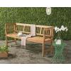 Safavieh PAT6732A Outdoor Collection Brentwood Bench(Natural)