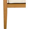 Safavieh PAT7031A Collection Nunzio Teak and White and Navy 4 Pc Accent Pillows Outdoor Set(Natural / Beige + Bolster P)