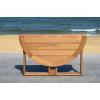 Safavieh PAT7036A Outdoor Collection Wales Round 47.24″ Dining Table, Teak
