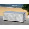 Safavieh PAT7038A Outdoor Collection Elina Teak 47.2″ Cushion Deck Box(Gray)