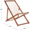 Safavieh PAT7040A SET2 Outdoor Collection Loren Teak(Natural / Beige)