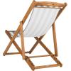 Safavieh PAT7040A SET2 Outdoor Collection Loren Teak(Natural / Grey Stripe)