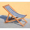 Safavieh PAT7040A SET2 Outdoor Collection Loren Teak(Natural / Navy Stripe)