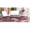 Safavieh PAT7044A Collection Chaston Teak(Black/Beige)