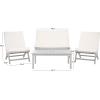 Safavieh PAT7044A Collection Chaston Teak(Grey/Beige)