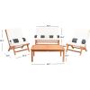 Safavieh PAT7044A Collection Chaston Teak(Natural)