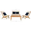 Safavieh PAT7044A Collection Chaston Teak(Natural/Beige Solid)