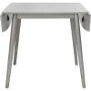 SAFAVIEH Home Collection Kaylee Drop Leaf Dining Room Table DTB1403B, Dark Grey(Dark Grey)