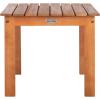 SAFAVIEH Outdoor Collection Randor Natural Side Table