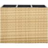 SAFAVIEH Outdoor Collection Rita Natural Woven Rectangular Flower Rack(Natural)