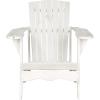 SAFAVIEH Outdoor Collection Vista Adirondack Chair(Antique White)
