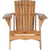 SAFAVIEH Outdoor Collection Vista Adirondack Chair(Natural)