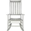 SAFAVIEH Outdoor Living Collection Shasta Rocking Chair(Grey)