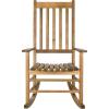 SAFAVIEH Outdoor Living Collection Shasta Rocking Chair(Teak)
