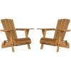 SAFAVIEH PAT7034A-SET2 Outdoor Collection Breetel Teak(Natural)