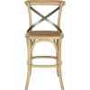 Safavieh American Homes Collection Eleanor Ivory 30.7-inch Counter Stool(brown)