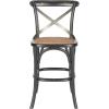 Safavieh American Homes Collection Eleanor Ivory 30.7-inch Counter Stool(grey)