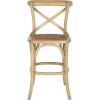 Safavieh American Homes Collection Franklin Counter Stool, Antique White(Oak)
