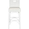 Safavieh Home Collection Fremont Natural Barstool(White/White)