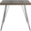 Safavieh Home Collection Wolcott Mid-Century Modern White and Black Accent Table(Dark Brown / Black)