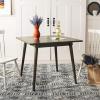 Safavieh Home Simone Modern Walnut Dining Table(Grey Walnut)