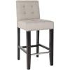 Safavieh Mercer Collection Thompson Cream Leather 25.8-inch Counter Stool(Taupe)
