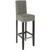 Safavieh Mercer Collection Thompson Cream Leather 25.8-inch Counter Stool(grey)