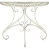 Safavieh Outdoor Collection Annalise Antique White Accent Table(Antique White)