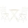 Safavieh Outdoor Collection Belen Antique Blue 3-Piece Bistro Set(White)