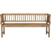 Safavieh PAT6732A Outdoor Collection Brentwood Bench(Natural)