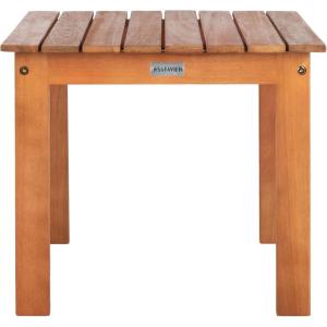 SAFAVIEH Outdoor Collection Randor Natural Side Table